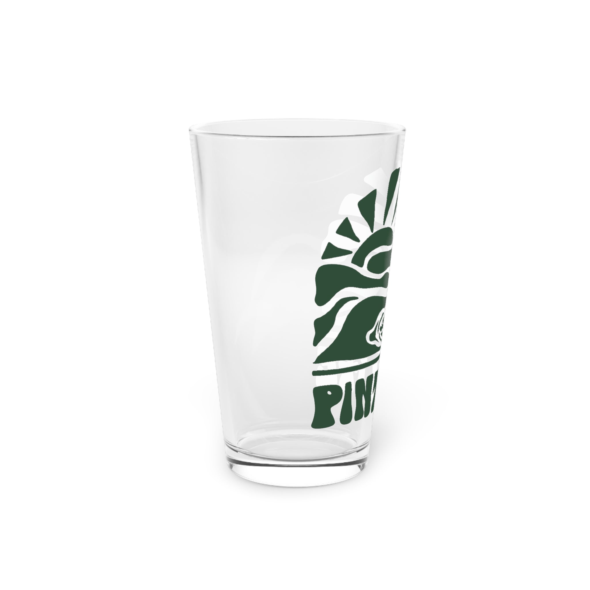 Pint Glass – 'Pint Life' Retro Surf Sun Beer Glass (16 oz)